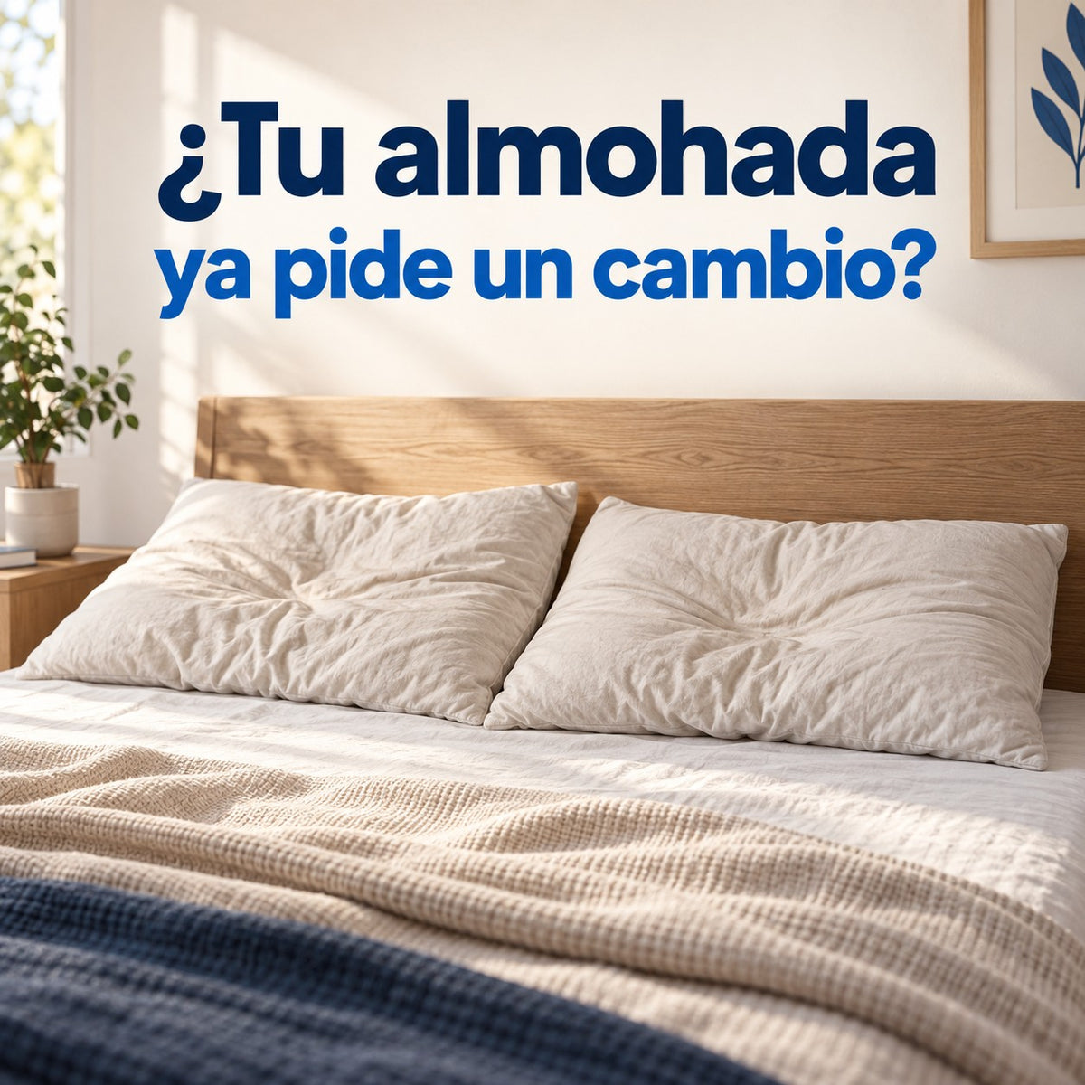 ¿Tu almohada ya pide un cambio?